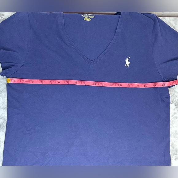 Bundle: Polo Ralph Lauren b-neck Tshirt and Polo assn sleep pants. Size XL - Picture 2 of 9